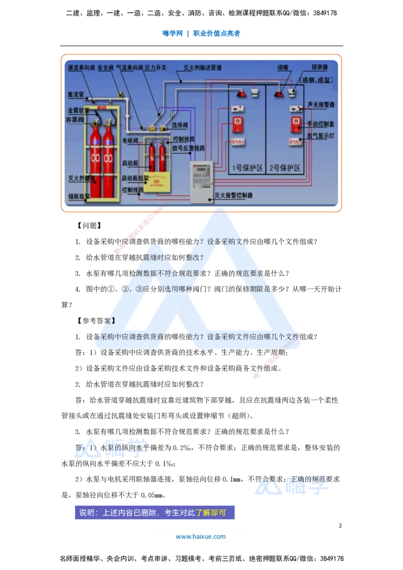 05.2025杨海军-案例母题特训-（04）2023案例一建筑机电-管道工程_2026年一级建造师_2026年一建机电_2025年一建机电SVIP_04-冲刺串讲✿考点强化✿小灶集训_讲义