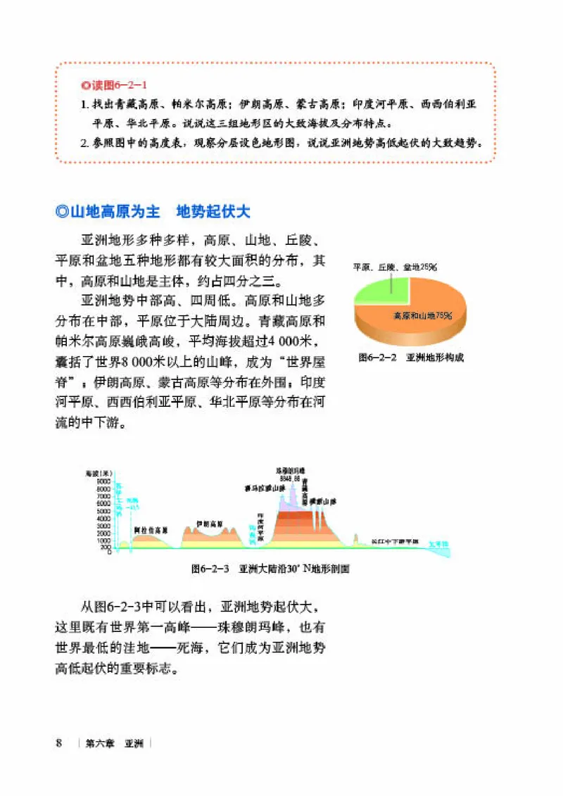商务版7年级地理下册高清教材_4-教培资料-26年最新资料-同步更新_初中高中教资_03科三专项（进去保存报考的学科即可）_02科三专项（笔记真题思维导图教学设计版本二）
