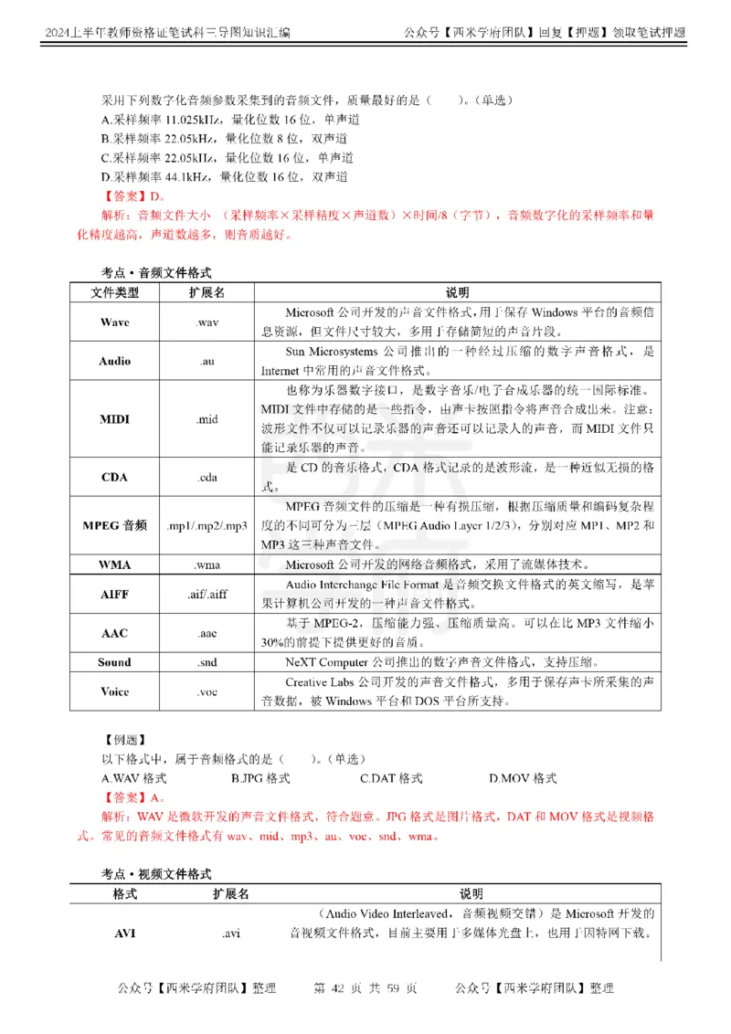 初中信息-知识导图汇编_4-教培资料-26年最新资料-同步更新_初中高中教资_03科三专项（进去保存报考的学科即可）_01科目三FB网课、三色速记手册、知识点导图等推荐_初中