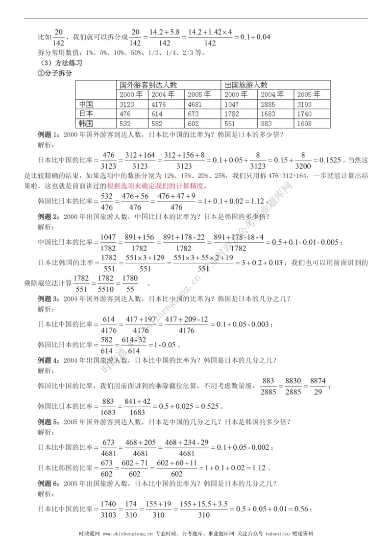 全新公考状元笔记第五讲资料分析篇_26吉林考备考资料包_04行测资料包（笔记图推导图等）_06全新《学霸笔记》行测+申论+面试8本