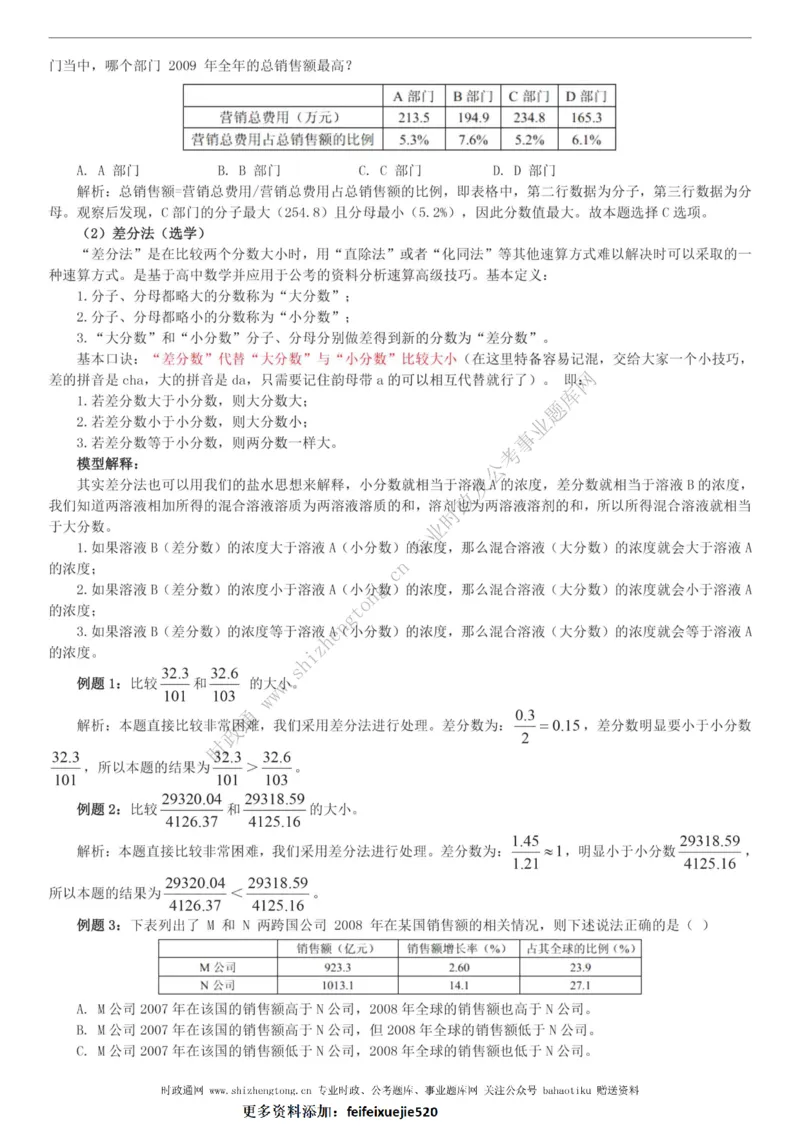 全新公考状元笔记第五讲资料分析篇_26吉林考备考资料包_04行测资料包（笔记图推导图等）_06全新《学霸笔记》行测+申论+面试8本