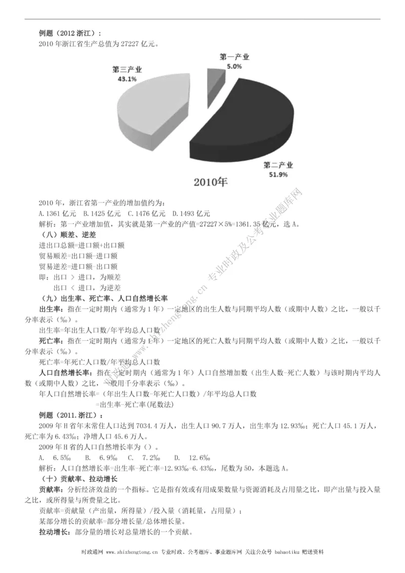 全新公考状元笔记第五讲资料分析篇_26吉林考备考资料包_04行测资料包（笔记图推导图等）_06全新《学霸笔记》行测+申论+面试8本