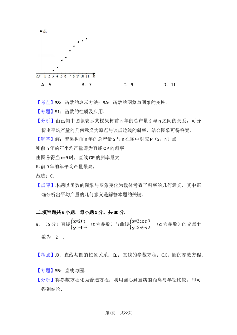 2012年高考数学试卷（理）（北京）（解析卷）_1.高考2025全国各省真题+答案_01.2008-2024全国高考真题（按省份分类）_2.北京_2008-2024&middot;（北京）数学高考真题