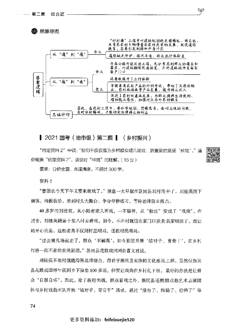 决战申论100题（中册）2023年7月_26吉林考备考资料包_11省考刷题包_05决战申论100题_决战申论100题2023年7月版次