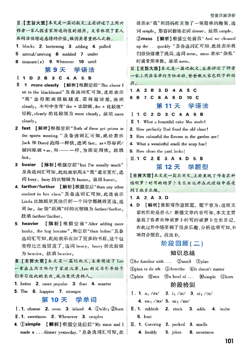 初二预习英语_2026万唯系列预习复习_2026版初中《万唯预习课》8年级上册（语文、英语、物理）（人教）_2026版初中《万唯预习课》8年级上册（英语）