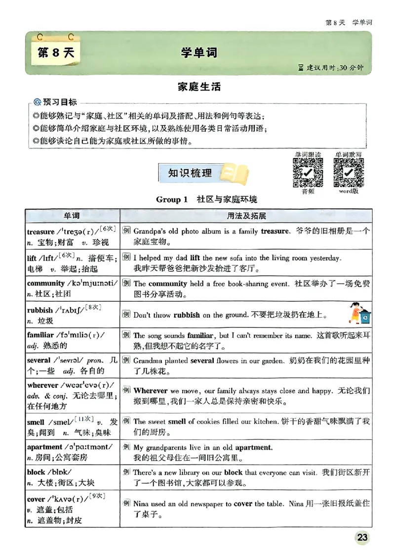 初二预习英语_2026万唯系列预习复习_2026版初中《万唯预习课》8年级上册（语文、英语、物理）（人教）_2026版初中《万唯预习课》8年级上册（英语）