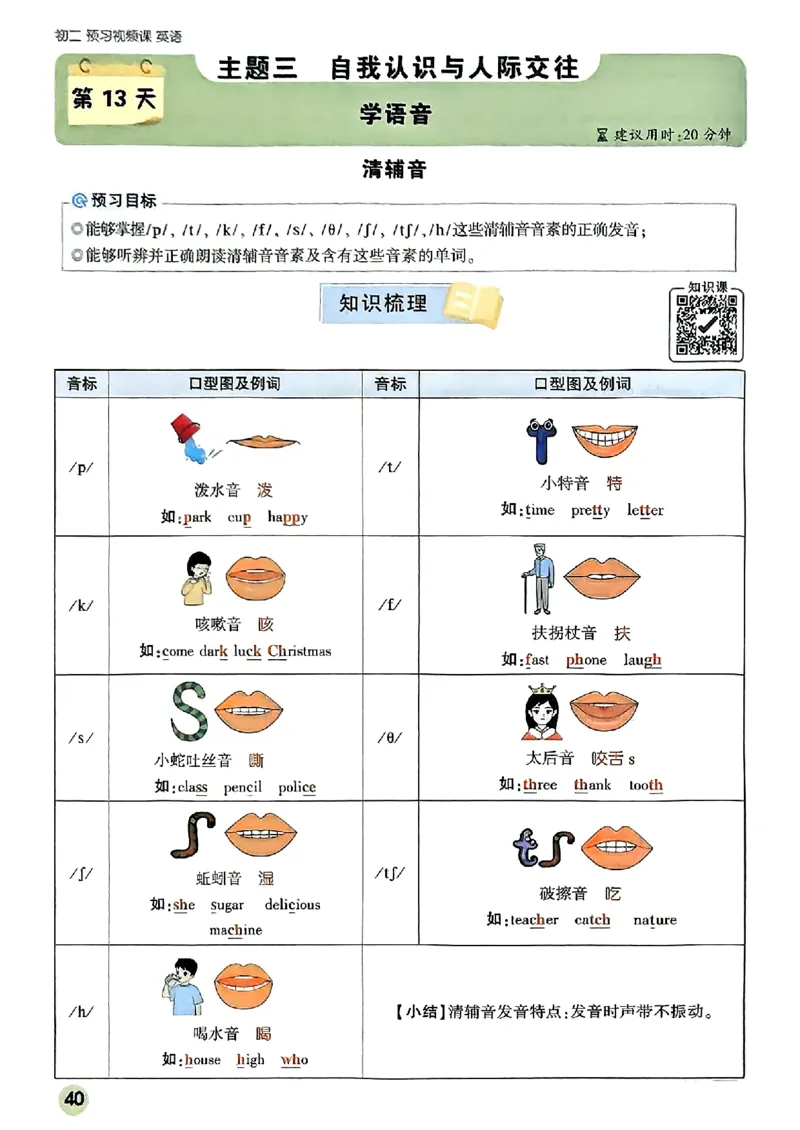 初二预习英语_2026万唯系列预习复习_2026版初中《万唯预习课》8年级上册（语文、英语、物理）（人教）_2026版初中《万唯预习课》8年级上册（英语）