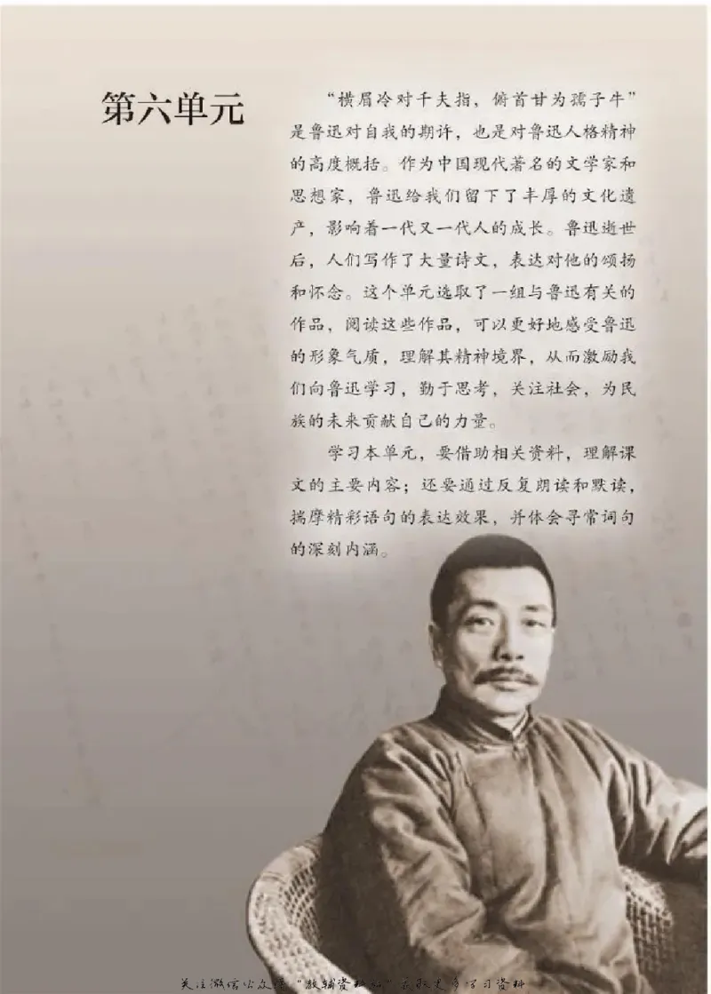 六年级下册语文五四制电子课本_4-教培资料-26年最新资料-同步更新_初中高中教资_03科三专项（进去保存报考的学科即可）_02科三专项（笔记真题思维导图教学设计版本二）