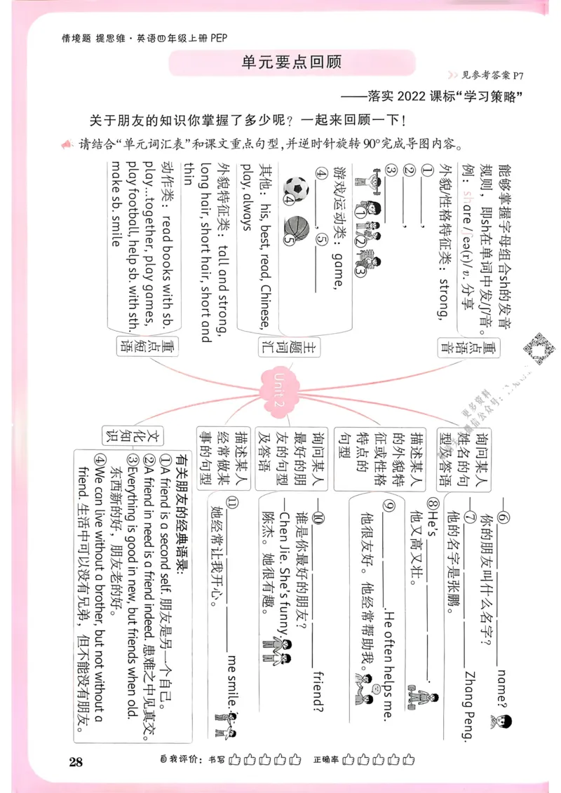 英语4年级上册_2026万唯系列预习复习_2026版小学《万唯小白鸥情景题》3-6年级上册（数学、英语）（人教）_2026小白鸥人教英语思维情景题3-6上_2026小白鸥人教英语思维情景题4上