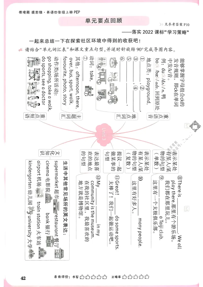 英语4年级上册_2026万唯系列预习复习_2026版小学《万唯小白鸥情景题》3-6年级上册（数学、英语）（人教）_2026小白鸥人教英语思维情景题3-6上_2026小白鸥人教英语思维情景题4上