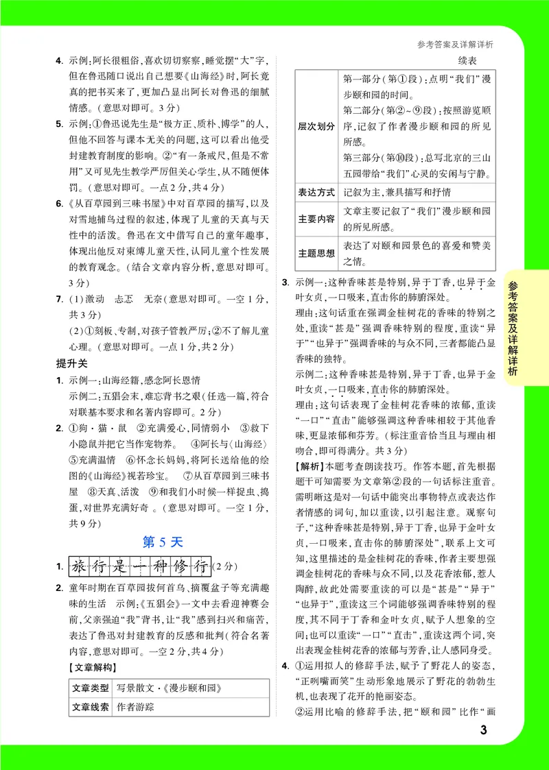 答案详解详析_2026万唯系列预习复习_2025版《万唯初中预习视频课》789年级上册多版本_2025版万唯新初一预习视频课语文人教版_视频_答案详解详析_答案详解详析