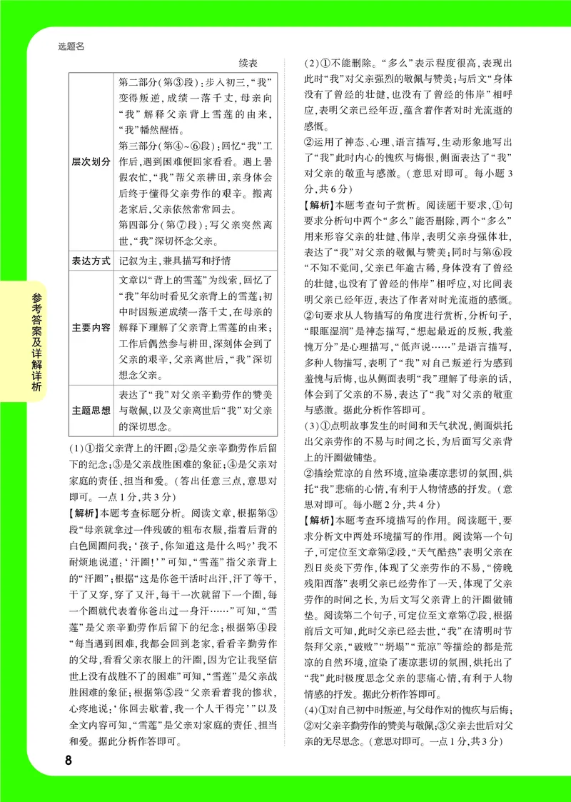 答案详解详析_2026万唯系列预习复习_2025版《万唯初中预习视频课》789年级上册多版本_2025版万唯新初一预习视频课语文人教版_视频_答案详解详析_答案详解详析