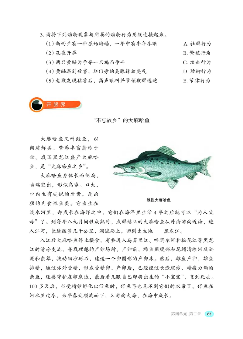 冀少版8年级生物上册高清教材_4-教培资料-26年最新资料-同步更新_初中高中教资_03科三专项（进去保存报考的学科即可）_02科三专项（笔记真题思维导图教学设计版本二）