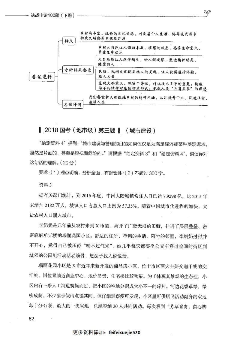 决战申论100题（下册）_26吉林考备考资料包_11省考刷题包_05决战申论100题_决战申论100题2021年8月版次