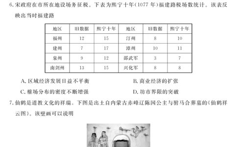 安徽省华师联盟2026届高三第一学期11月质量检测-历史_251115安徽省华师联盟2026届高三第一学期11月质量检测（全科）