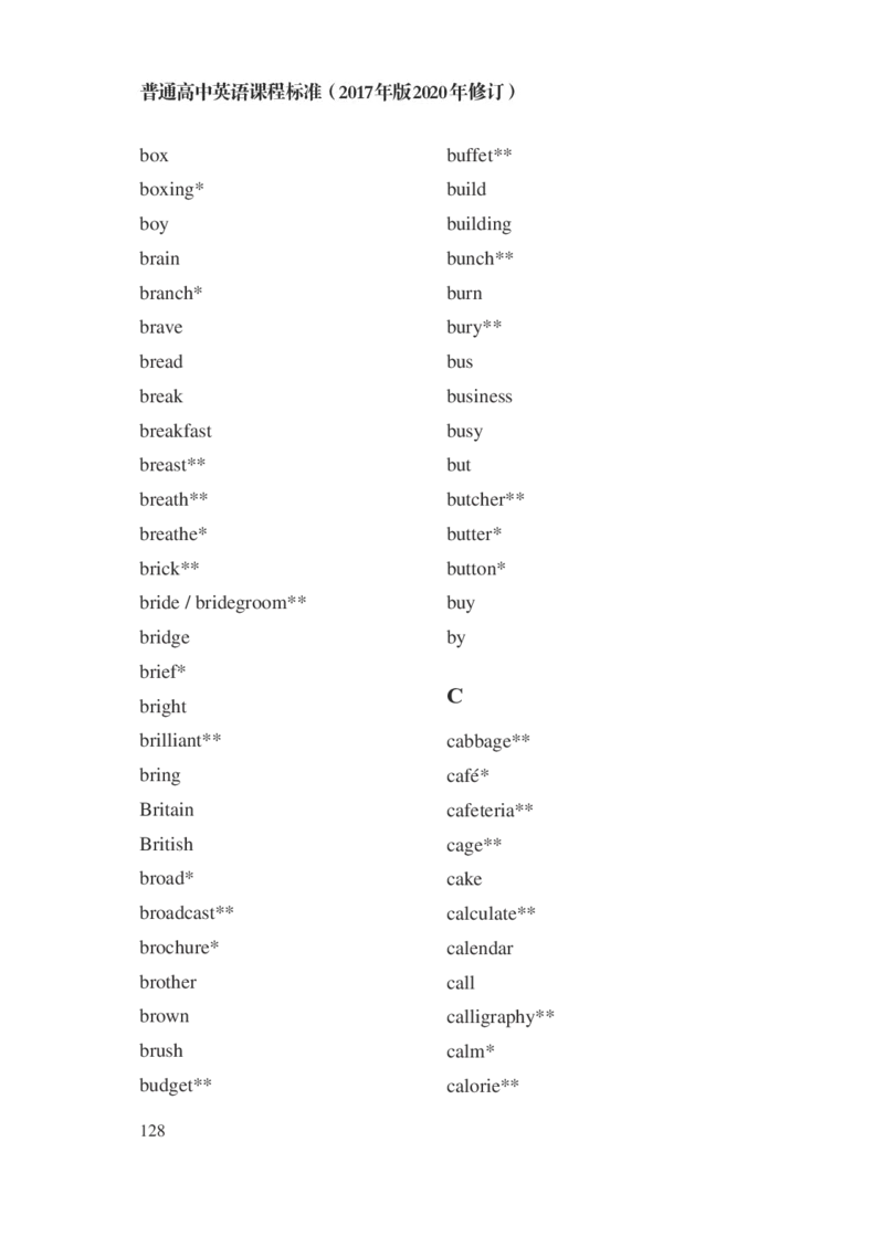 普通高中英语课程标准（2017年版2020年修订）_4-教培资料-26年最新资料-同步更新_科一科二电子资料合集中小幼（笔记真题知识点汇总等）文件多，按需保存_02coco合集