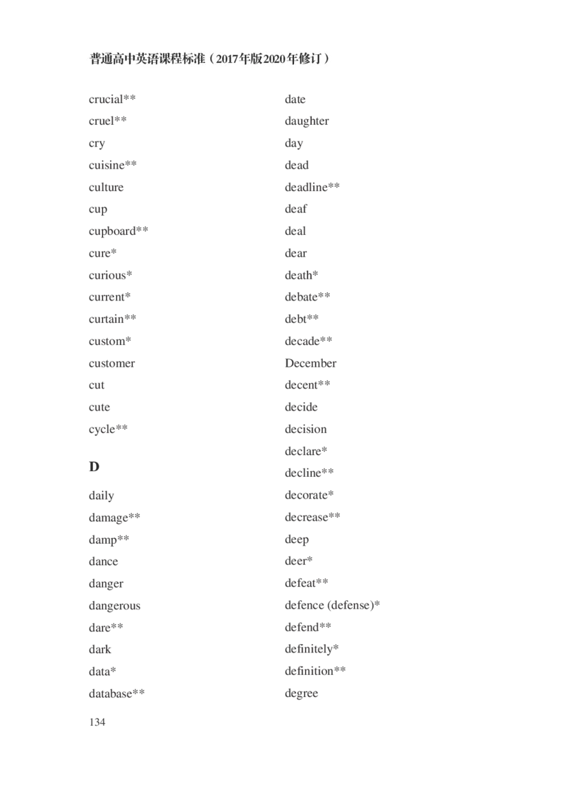普通高中英语课程标准（2017年版2020年修订）_4-教培资料-26年最新资料-同步更新_科一科二电子资料合集中小幼（笔记真题知识点汇总等）文件多，按需保存_02coco合集