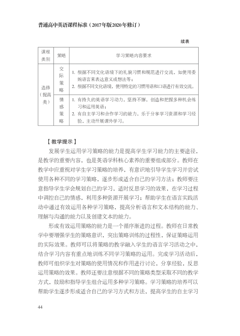 普通高中英语课程标准（2017年版2020年修订）_4-教培资料-26年最新资料-同步更新_科一科二电子资料合集中小幼（笔记真题知识点汇总等）文件多，按需保存_02coco合集