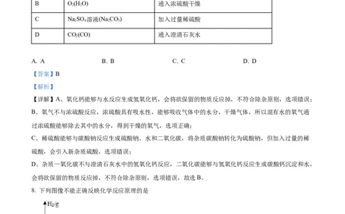 精品解析：2022年四川省凉山州中考化学真题（解析版）_中考真题_5.化学中考真题2015-2024年_2022年中考化学真题（127份）14