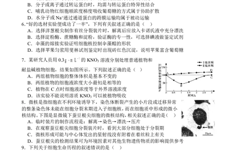 字节精准教育联盟&middot;NCS高2026届高考适应性考试（一诊）生物_251127四川省字节精准教育联盟&middot;NCS高2026届高考适应性考试（一诊）（全科）