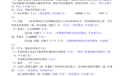 山东名校考试联盟2025年12月高三年级阶段性检测生物答案_2025年12月_251218山东名校考试联盟2025年12月高三年级阶段性检测（全科）