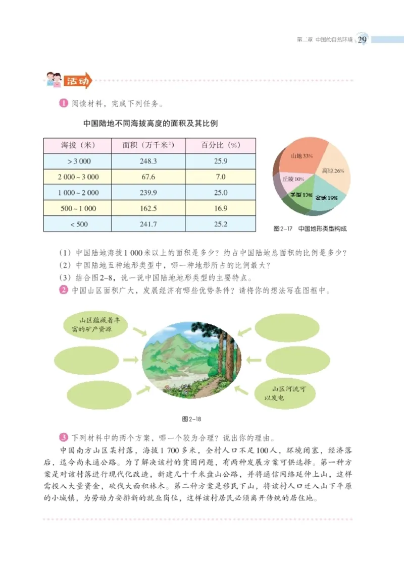 湘教版8年级地理上册高清教材_4-教培资料-26年最新资料-同步更新_初中高中教资_03科三专项（进去保存报考的学科即可）_02科三专项（笔记真题思维导图教学设计版本二）