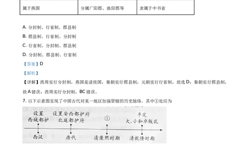 精品解析：2021年北京市中考历史试题（解析版）_中考真题_6.历史中考真题2015-2024年_地区卷_北京历史18-21