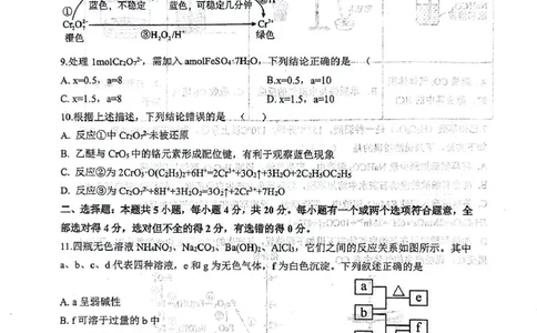 山东省莱州市第一中学2024-2025学年高二下学期期末全真训练测试化学PDF版含答案_2025年7月_250714山东省莱州市第一中学2024-2025学年高二下学期期末全真训练测试