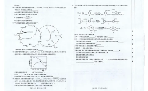 云南省临沧市部分学校2024-2025学年高二下学期期末质量测试化学试题（图片版，无答案）_2025年7月_250719云南省临沧市部分学校2024-2025学年高二下学期期末质量测试