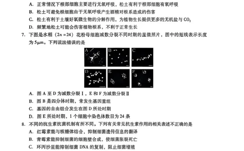 广东汕尾2026届高三上学期综合测试（一）生物试题+答案_2025年12月_251218广东汕尾2026届高三上学期综合测试（一）（全科）