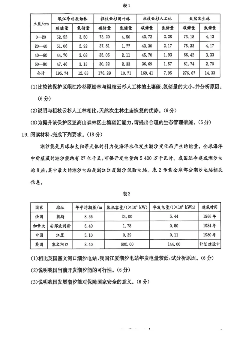 贵州省2026届高三上学期10月联考（26-78C）地理试卷_251104金太阳&middot;贵州省2026届高三上学期10月联考（26-78C）