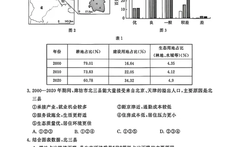 T8地理试题_2025年12月_251225山西省2026届高三第一次八省联考（T8联考）（全科）