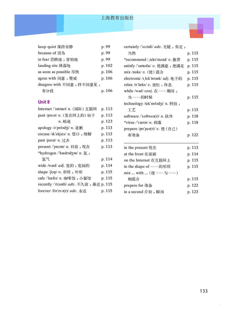 沪教版8年级英语下册高清教材_4-教培资料-26年最新资料-同步更新_初中高中教资_03科三专项（进去保存报考的学科即可）_02科三专项（笔记真题思维导图教学设计版本二）