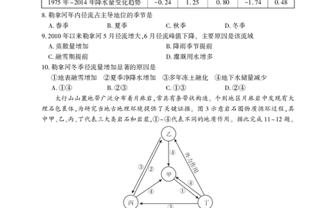地理试卷(清晰版)-山东省临沂市（北京时代凤凰研究院）2026届高三年级教学质量检测考试（上学期期中）_251116山东省临沂市2026届高三11月教学质量检测（全科）