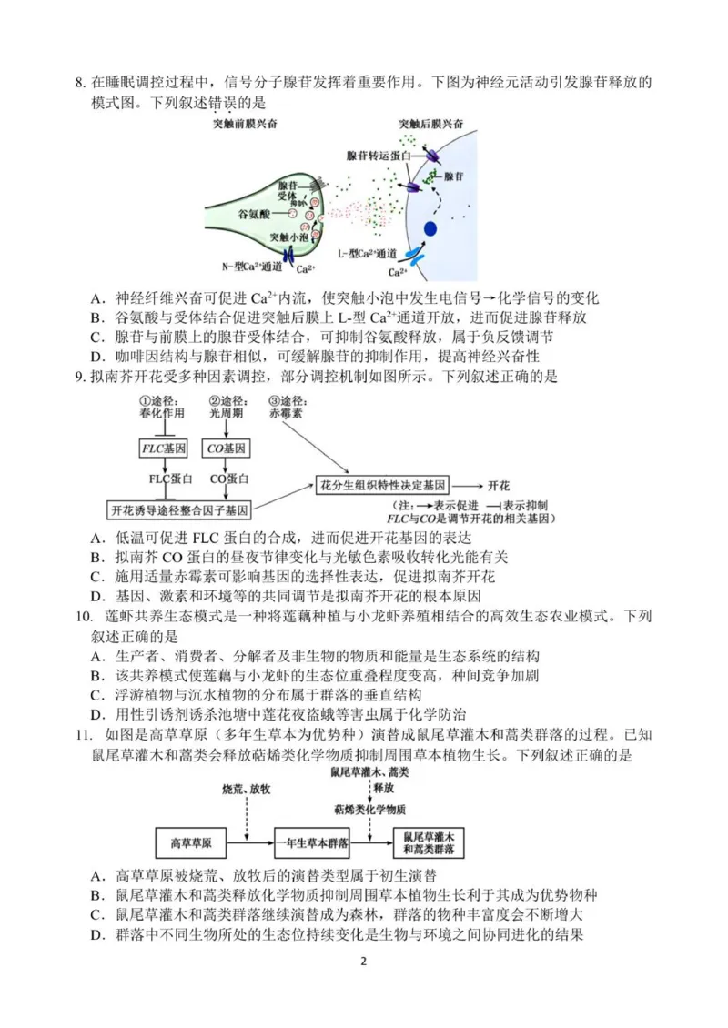 南师、海安、天一、海门G4联考_2025年12月_251229江苏省南京师大附中、海安中学、天一中学、海门中学G4联考2025-2026学年高三上学期12月
