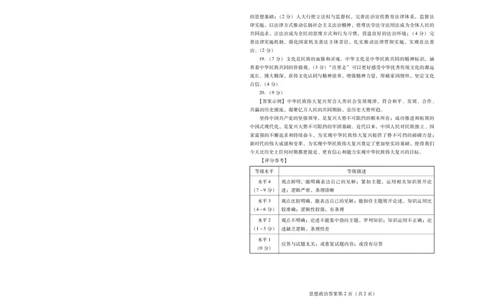 政治答案-潍坊市2026届高三期中阶段性诊断监测_251119山东省潍坊市2025-2026学年高三期中考试阶段性诊断监测（全科）