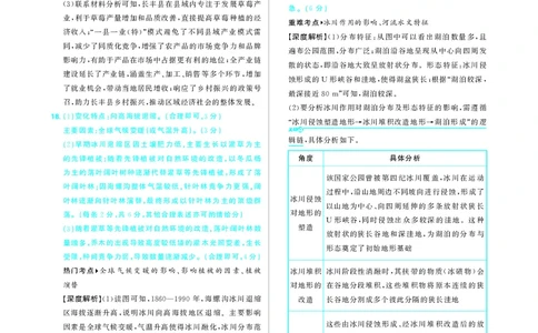地理答案_2025年12月_251219东北精准教学联盟2025年12学高三联考考后强化卷（全科）