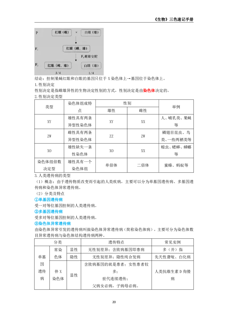 教师资格《（高中）生物》三色速记手册_4-教培资料-26年最新资料-同步更新_初中高中教资_03科三专项（进去保存报考的学科即可）_03科三初高中三色笔记（无水印版）_高中