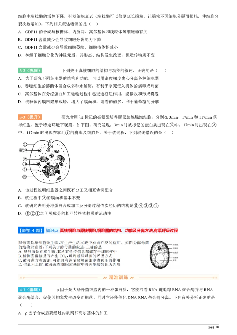 吉林省点石联考2026届高三上学期12月联考考后巩固卷生物_2025年12月_251221吉林省点石联考2026届高三上学期12月联考考后巩固卷（全科）