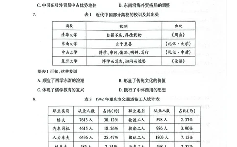 安徽省江淮协作区2024-2025学年高二下学期期末联合监测历史试卷（含答案）_2025年7月_250711安徽省江淮协作区2024-2025学年高二下学期期末联合监测（全科）