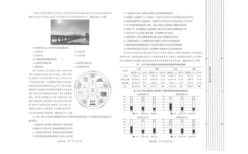 2026届陕西省高三上学期适应性检测（一）地理试卷（含答案）_2025年12月_2512132026届陕西省高三上学期适应性检测（一）（全科）