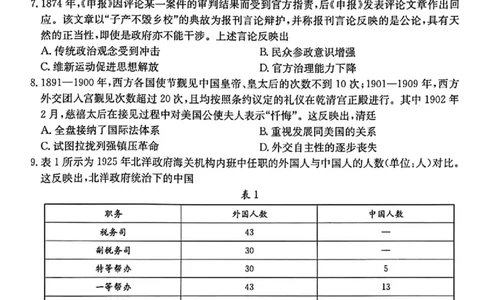 历史_251104陕西省2025届高三上学期10月联考