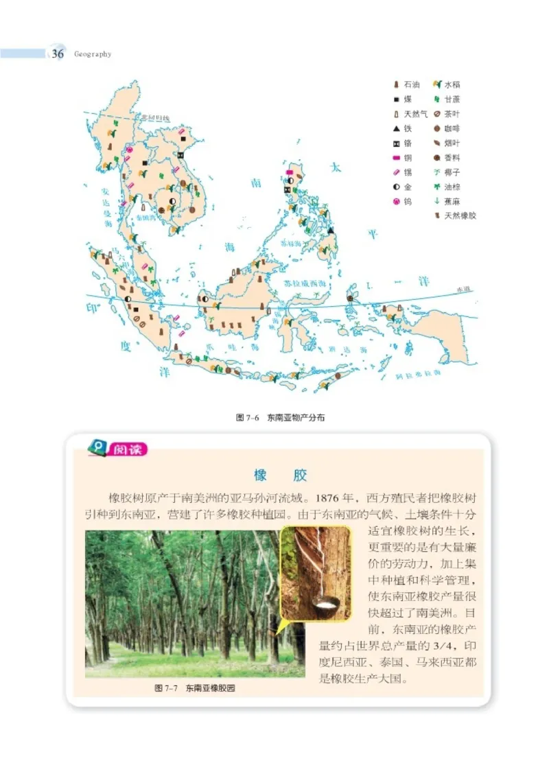 湘教版7年级地理下册高清教材_4-教培资料-26年最新资料-同步更新_初中高中教资_03科三专项（进去保存报考的学科即可）_02科三专项（笔记真题思维导图教学设计版本二）
