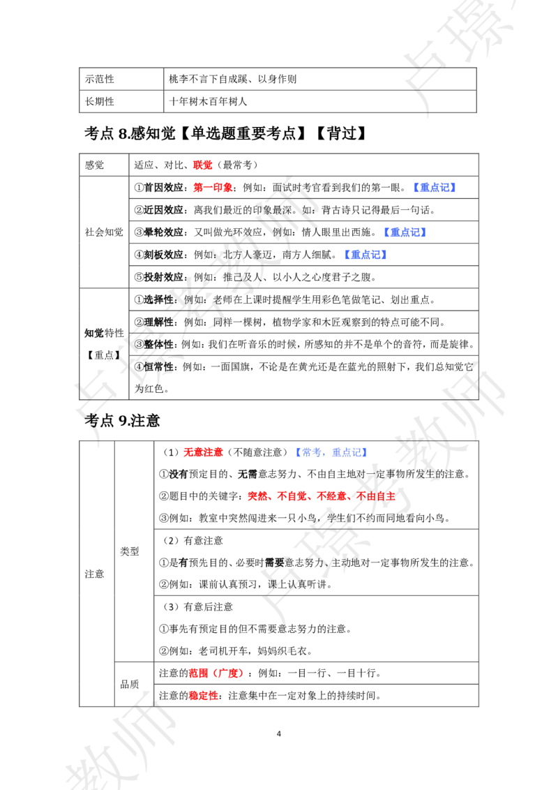 小学科二考前抢分包_4-教培资料-26年最新资料-同步更新_初中高中教资_2025下中学教资笔试_中学冲刺急救包_11.卢姨25下教资资料合集_25下：卢姨考前抢分包