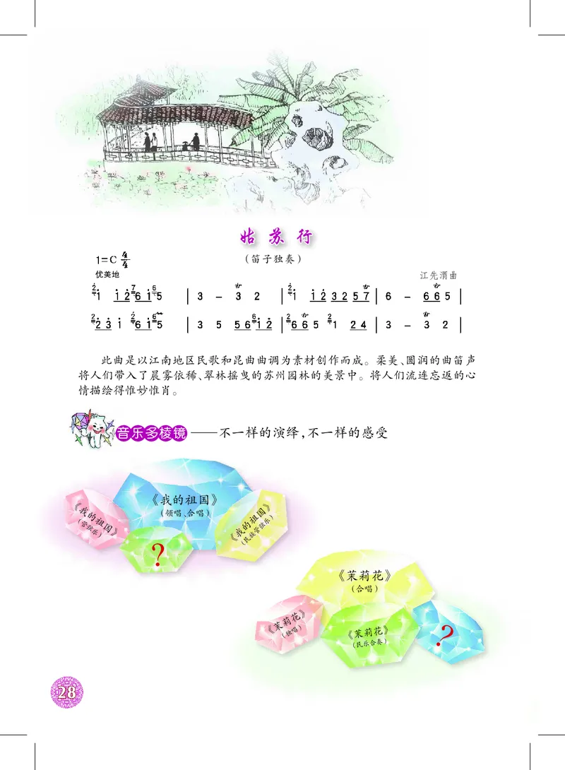 沪教版7年级音乐上册高清教材_4-教培资料-26年最新资料-同步更新_初中高中教资_03科三专项（进去保存报考的学科即可）_02科三专项（笔记真题思维导图教学设计版本二）