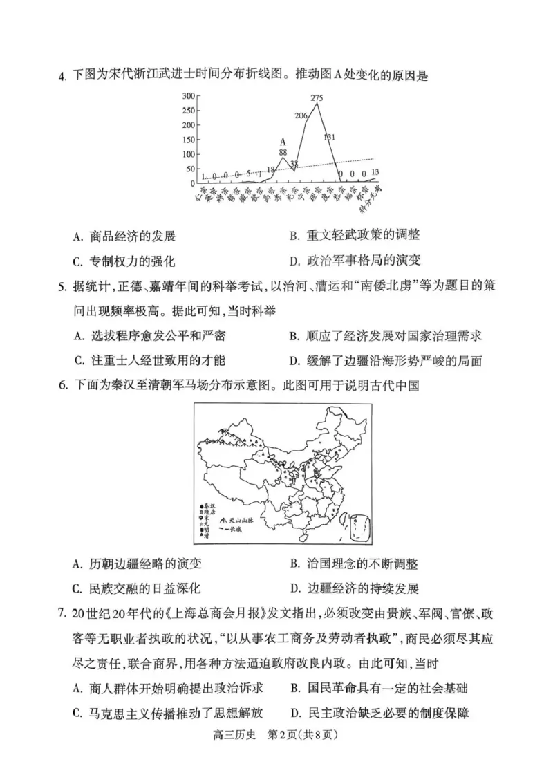 2025-2026学年吕梁市高三阶段性测试历史_251102山西省吕梁市2025-2026学年高三上学期阶段性测试（全科）_2025-2026学年吕梁市高三阶段性测试历史