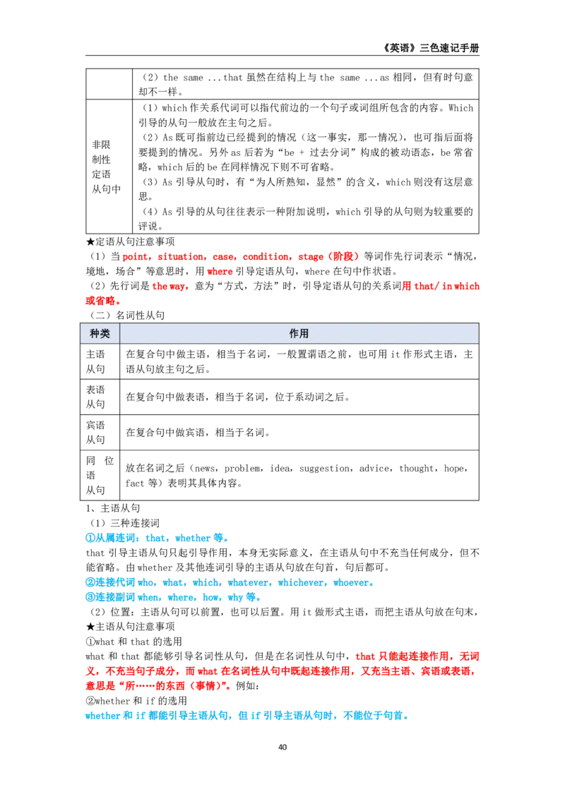 教师资格《（初中）英语》三色速记手册_4-教培资料-26年最新资料-同步更新_初中高中教资_03科三专项（进去保存报考的学科即可）_03科三初高中三色笔记（无水印版）_初中