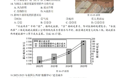 2025学年第一学期浙东北县域名校发展联盟（ZDB）11月诊断测试地理_251108浙江省2025学年第一学期浙东北县域名校发展联盟（ZDB）11月诊断测试（全科）