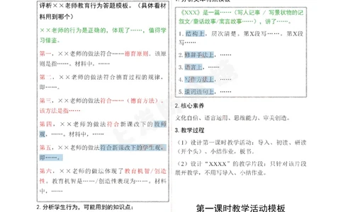 小学科二五页纸_4-教培资料-26年最新资料-同步更新_科一科二电子资料合集中小幼（笔记真题知识点汇总等）文件多，按需保存_各机构笔记合集（中小幼）推荐_03卢姨合集