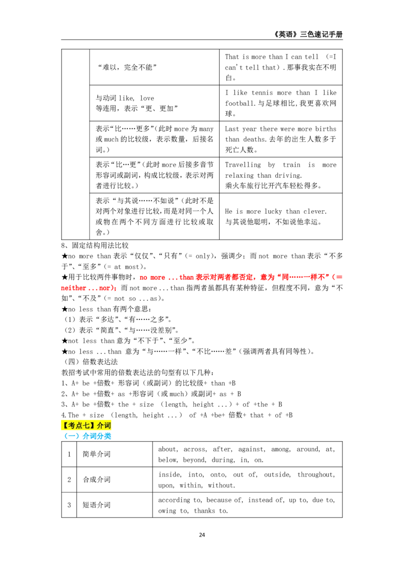 教师资格《（高中）英语》三色速记手册_4-教培资料-26年最新资料-同步更新_初中高中教资_03科三专项（进去保存报考的学科即可）_03科三初高中三色笔记（无水印版）_高中